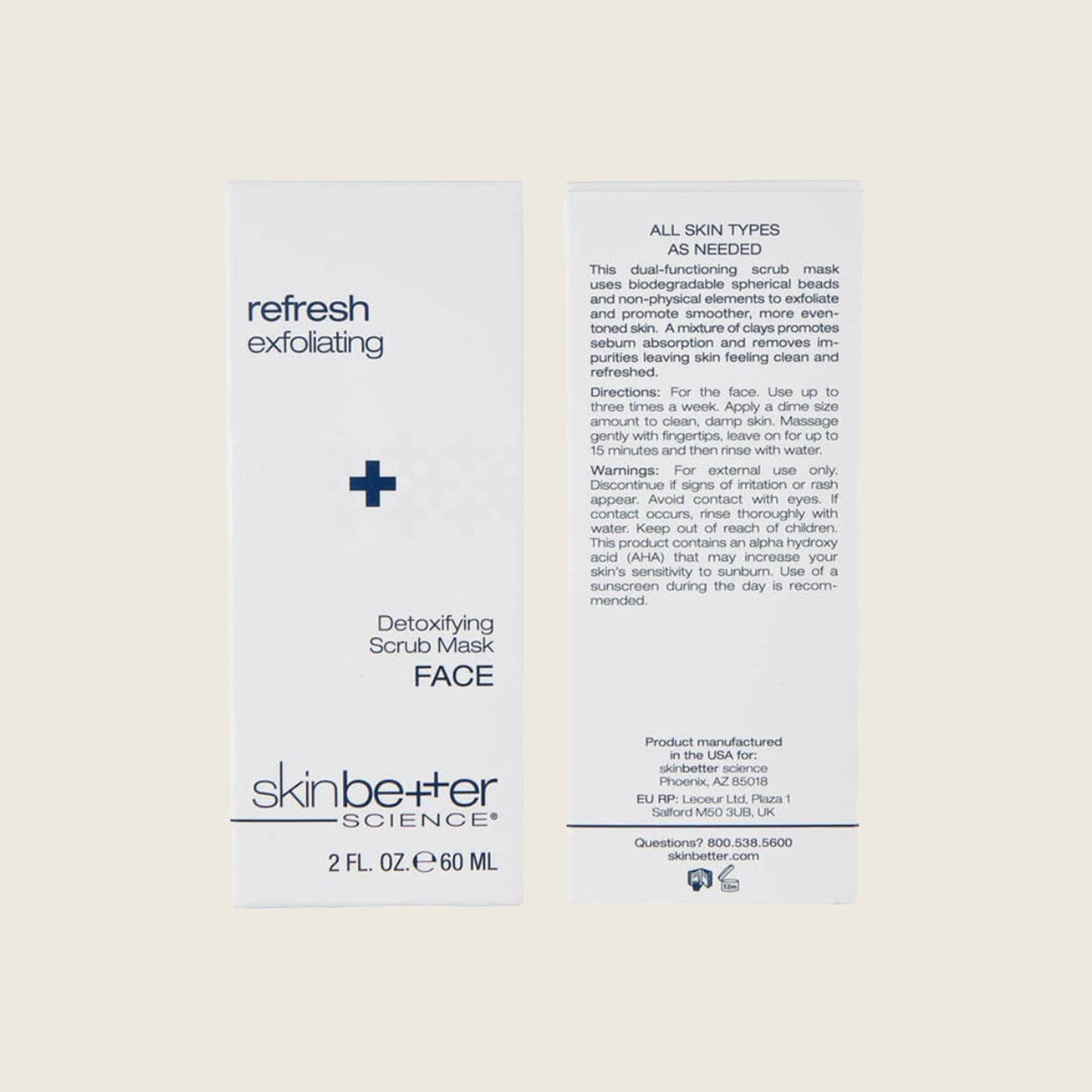 Detoxifying Scrub Mask Box Skinbetter Science