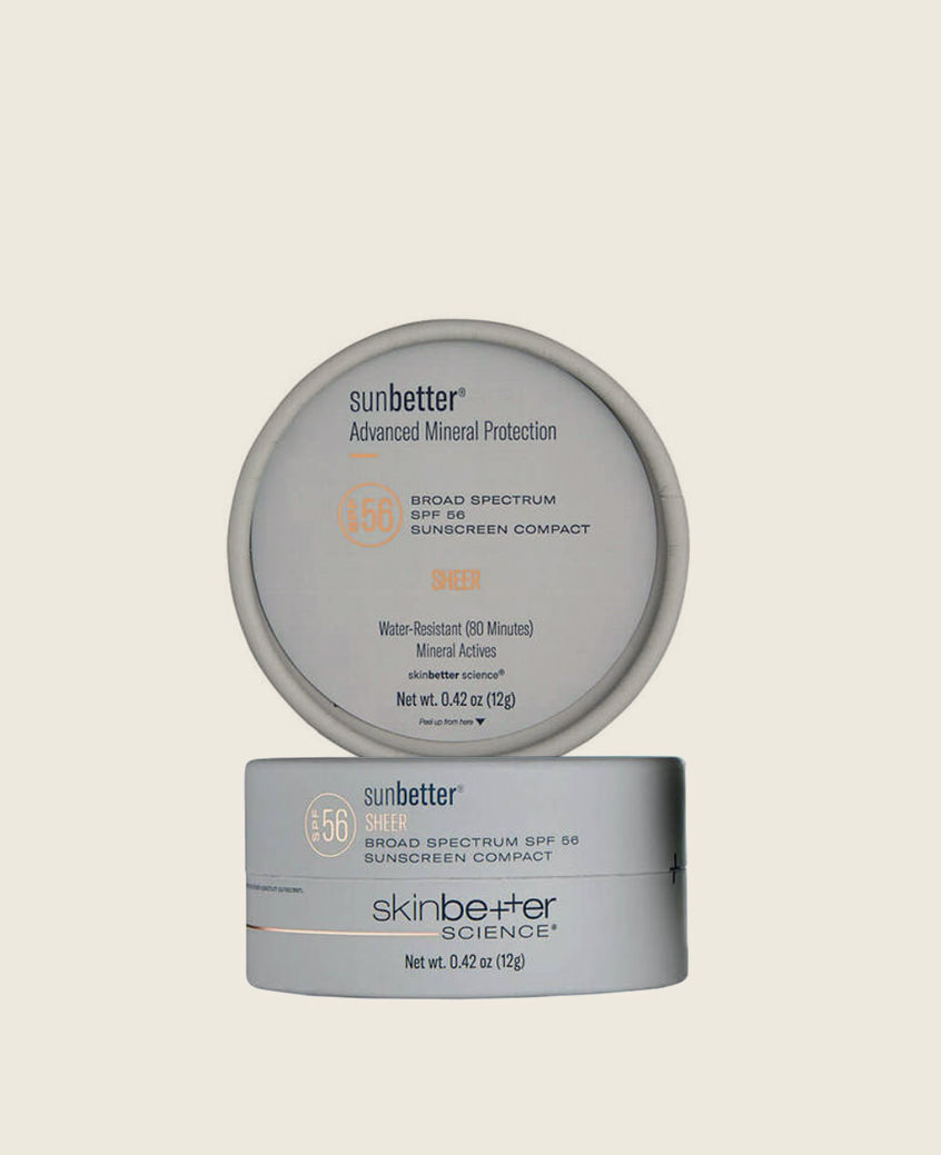 Sunbetter Sheer Compact SPF Powder Packaging